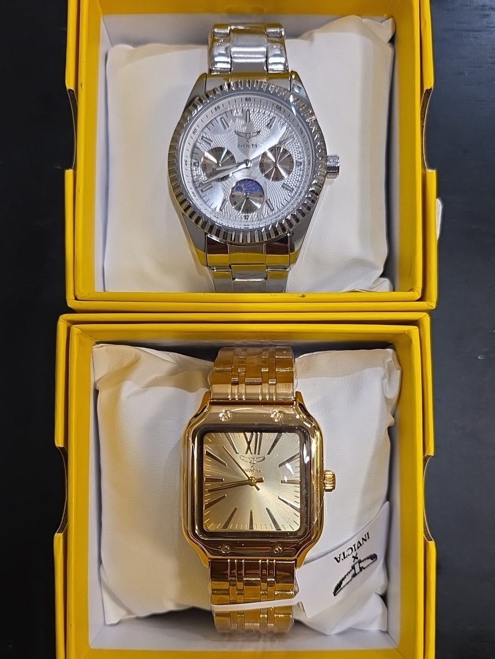 892. Pair Of Invicta Womwns/Unisex Watches